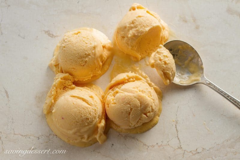 Peach Sherbet