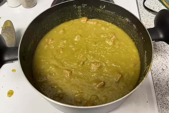 Split Pea Soup with Ham