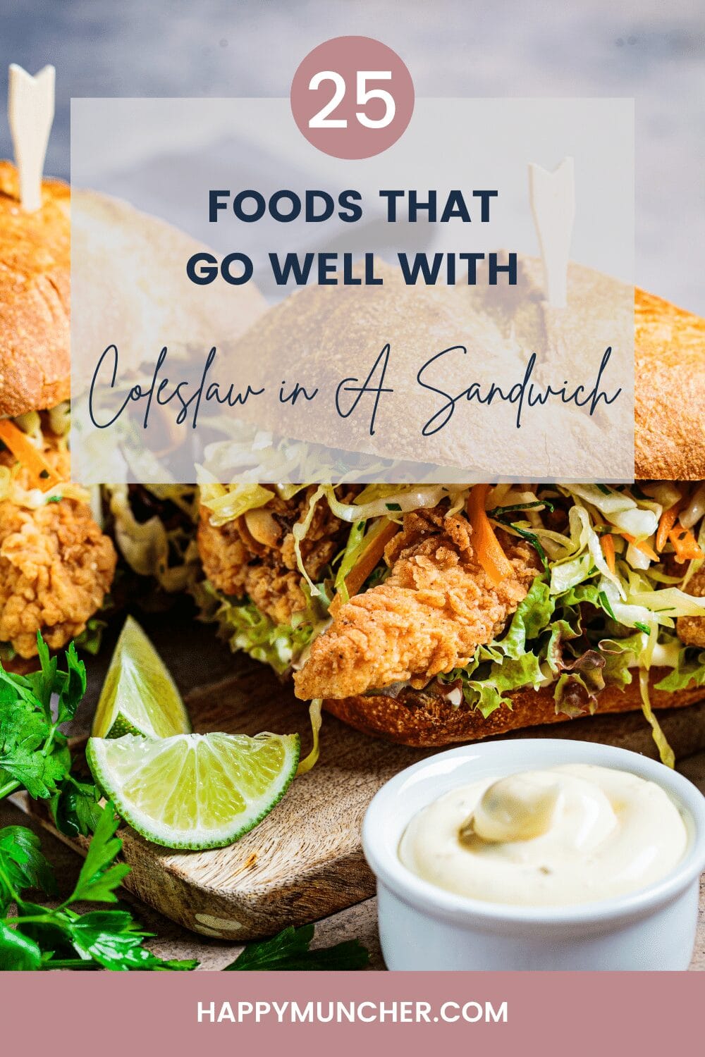 what goes well with coleslaw in a sandwich