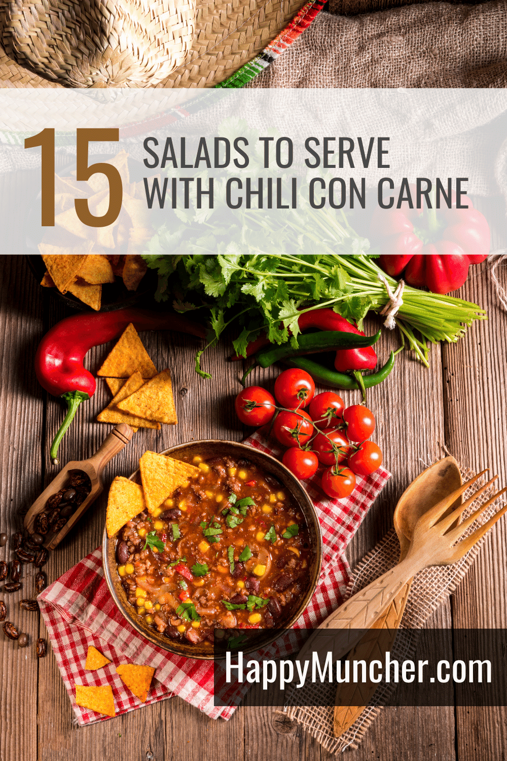 what salad goes with chili con carne