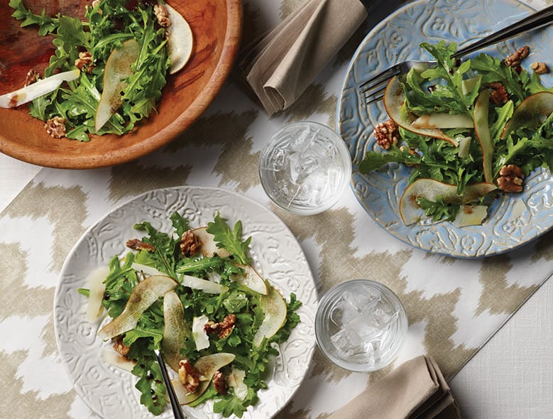 Arugula, Walnut, and Pecorino Salad