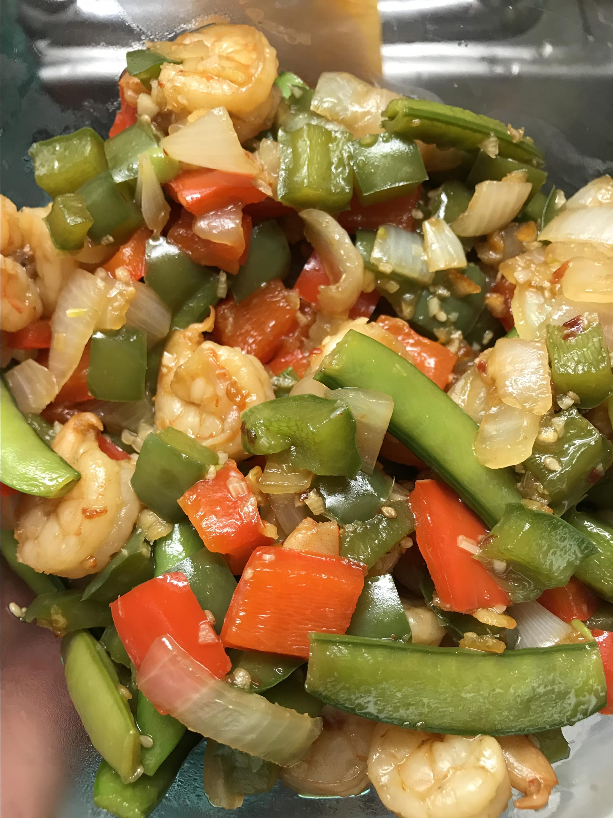 Asian Shrimp Rice Bowls