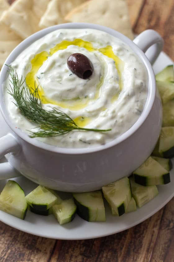 Authentic Greek Tzatziki Sauce