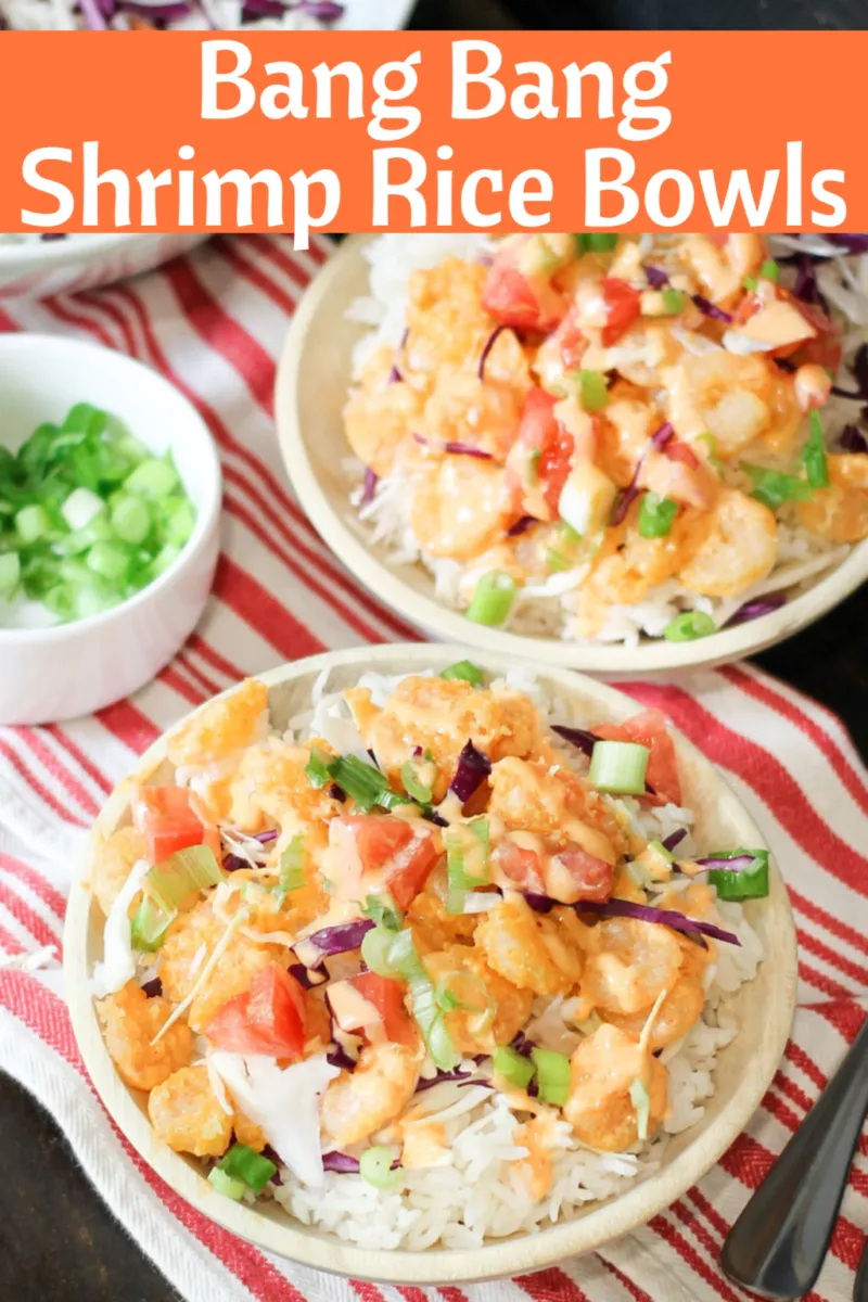 Bang Bang Shrimp Rice Bowls