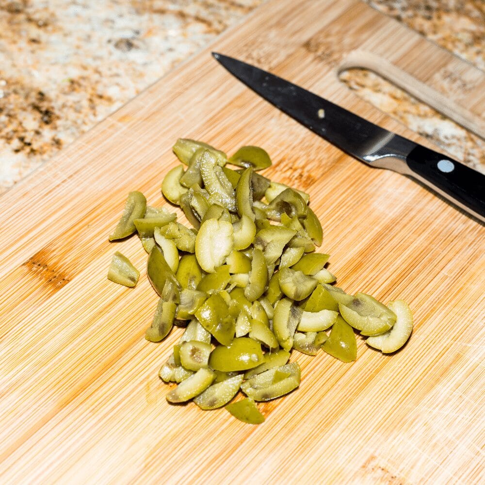 chopped Olives
