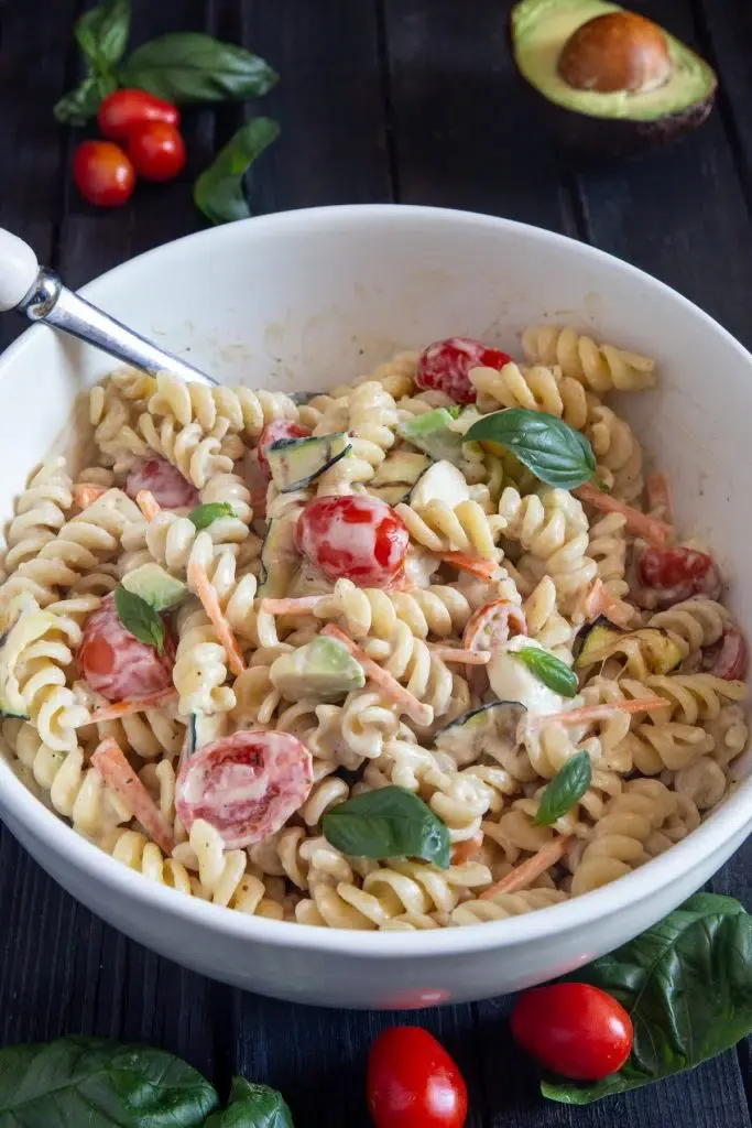 Creamy Italian Pasta Salad
