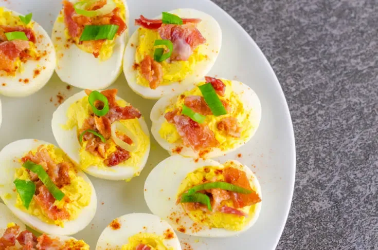 Deviled Eggs With Bacon