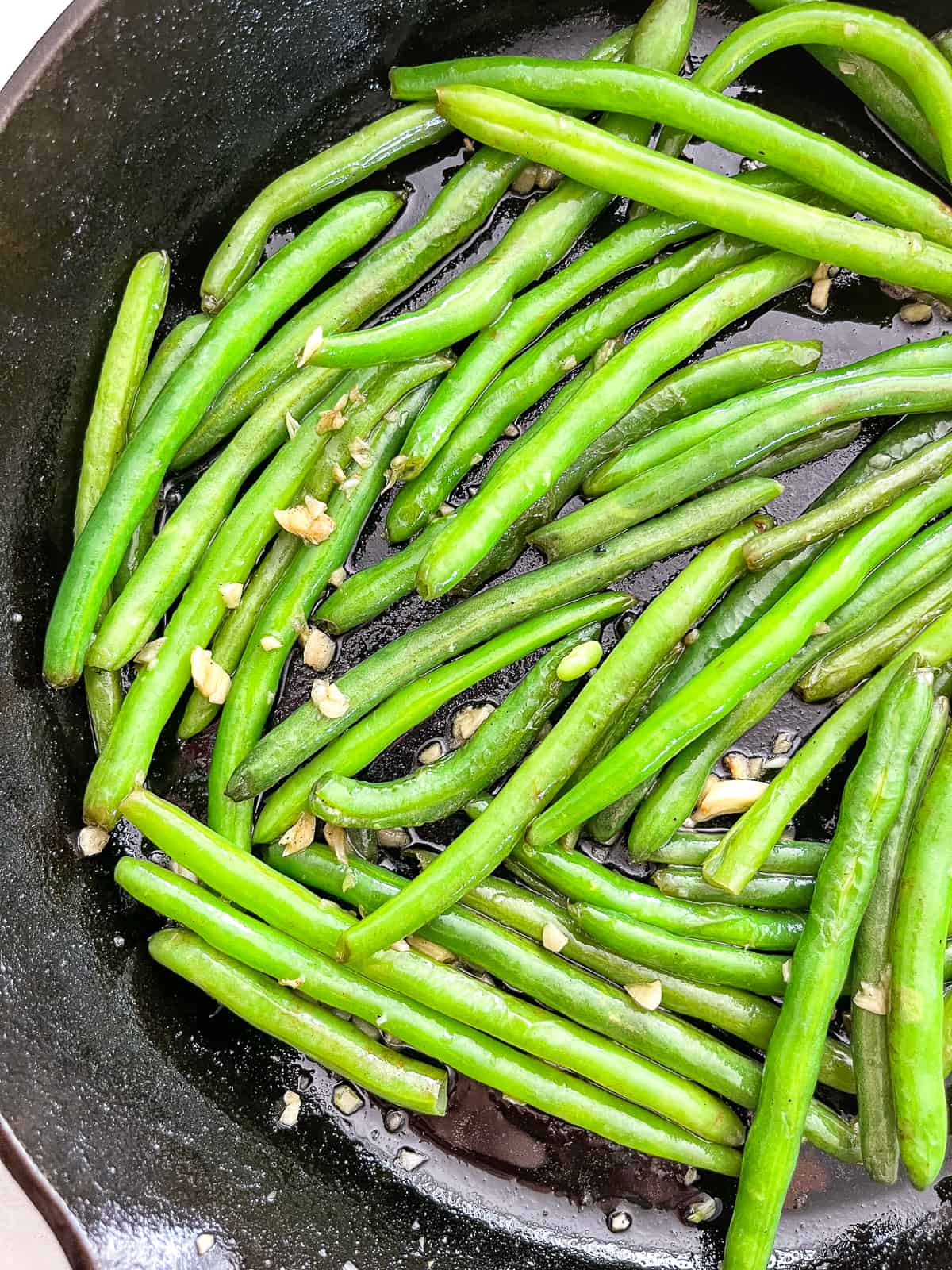 Garlicky Green Beans