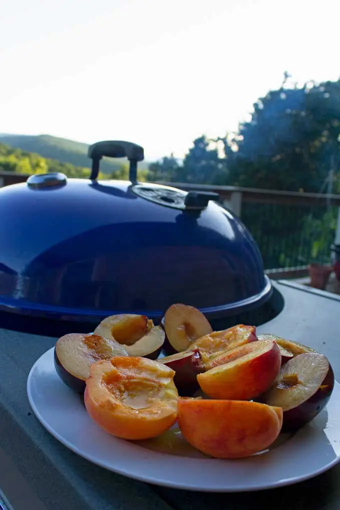 Grilled Peaches