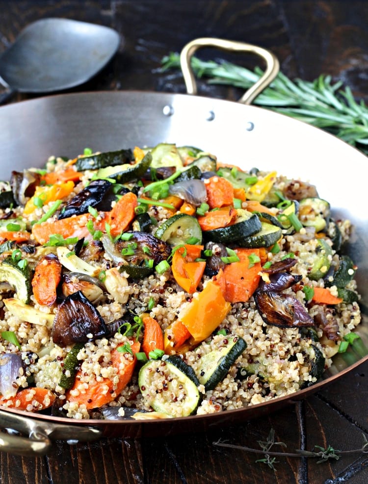 Quinoa with Roasted Vegetables