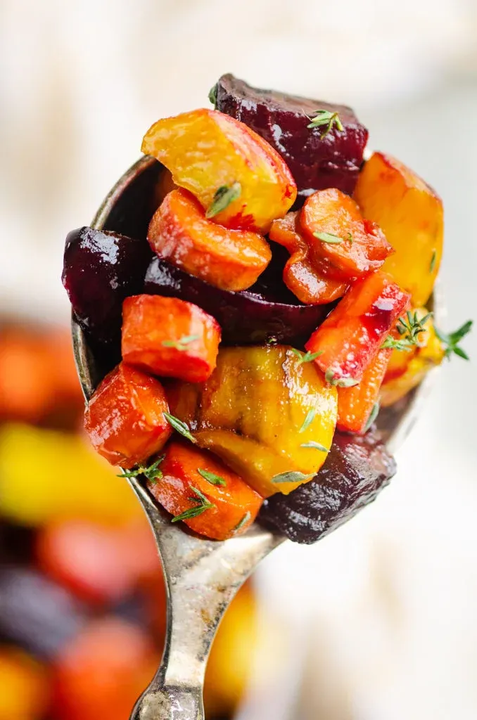 Roasted Carrots and Beets