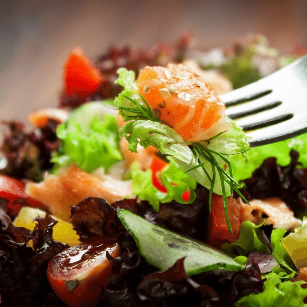 salmon salad