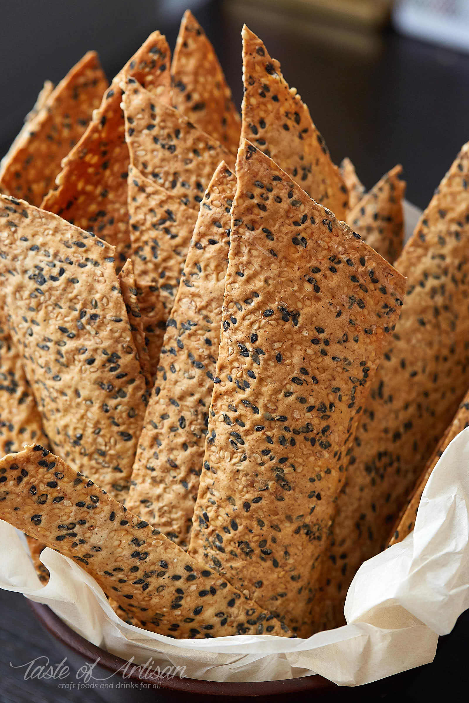 Sesame Crackers