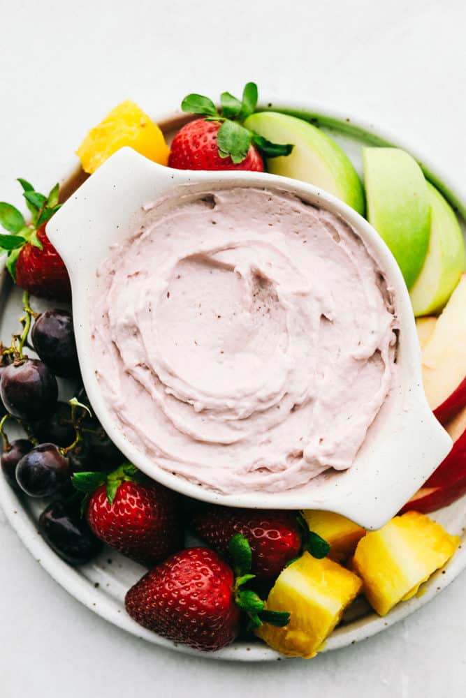 Strawberry Cream Cheese Fruit Dip