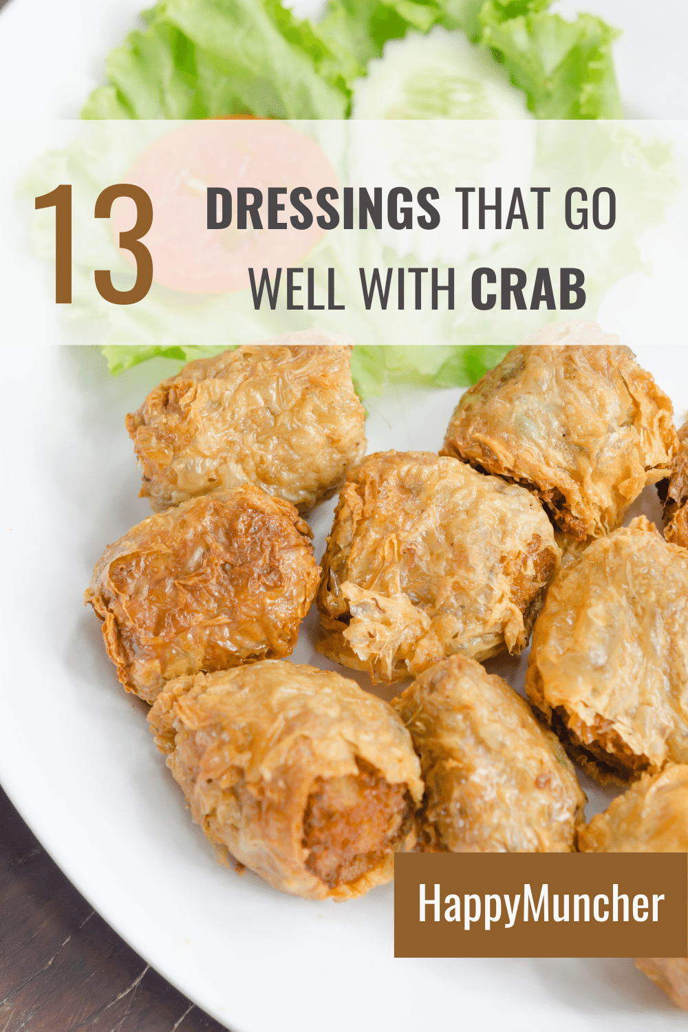 what salad dressing goes with crab