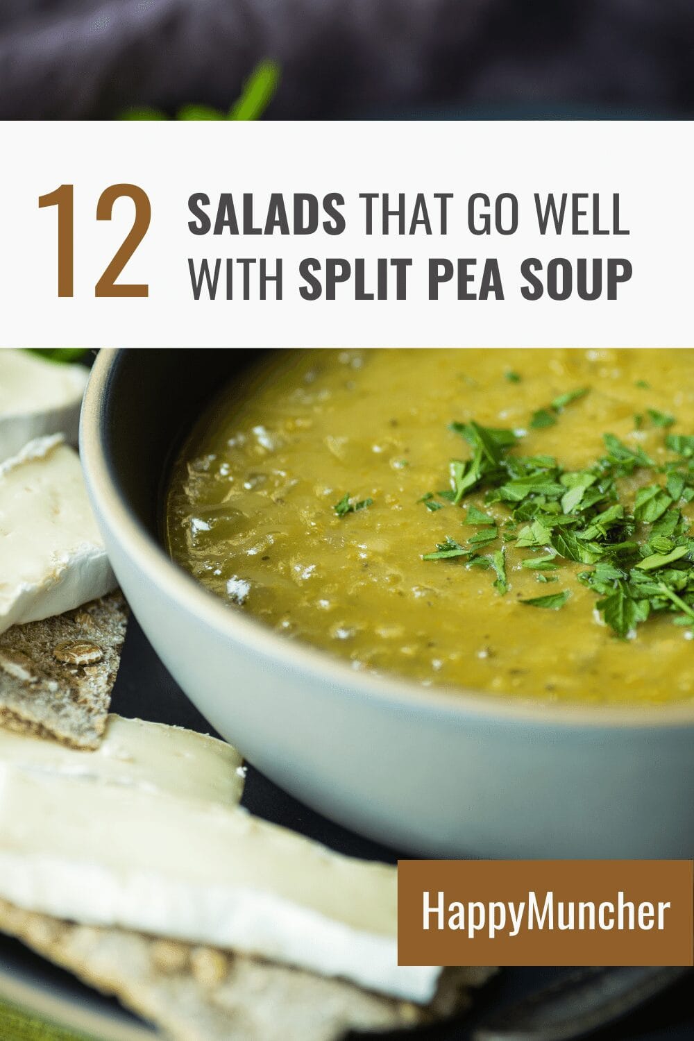 what salad goes with split pea soup