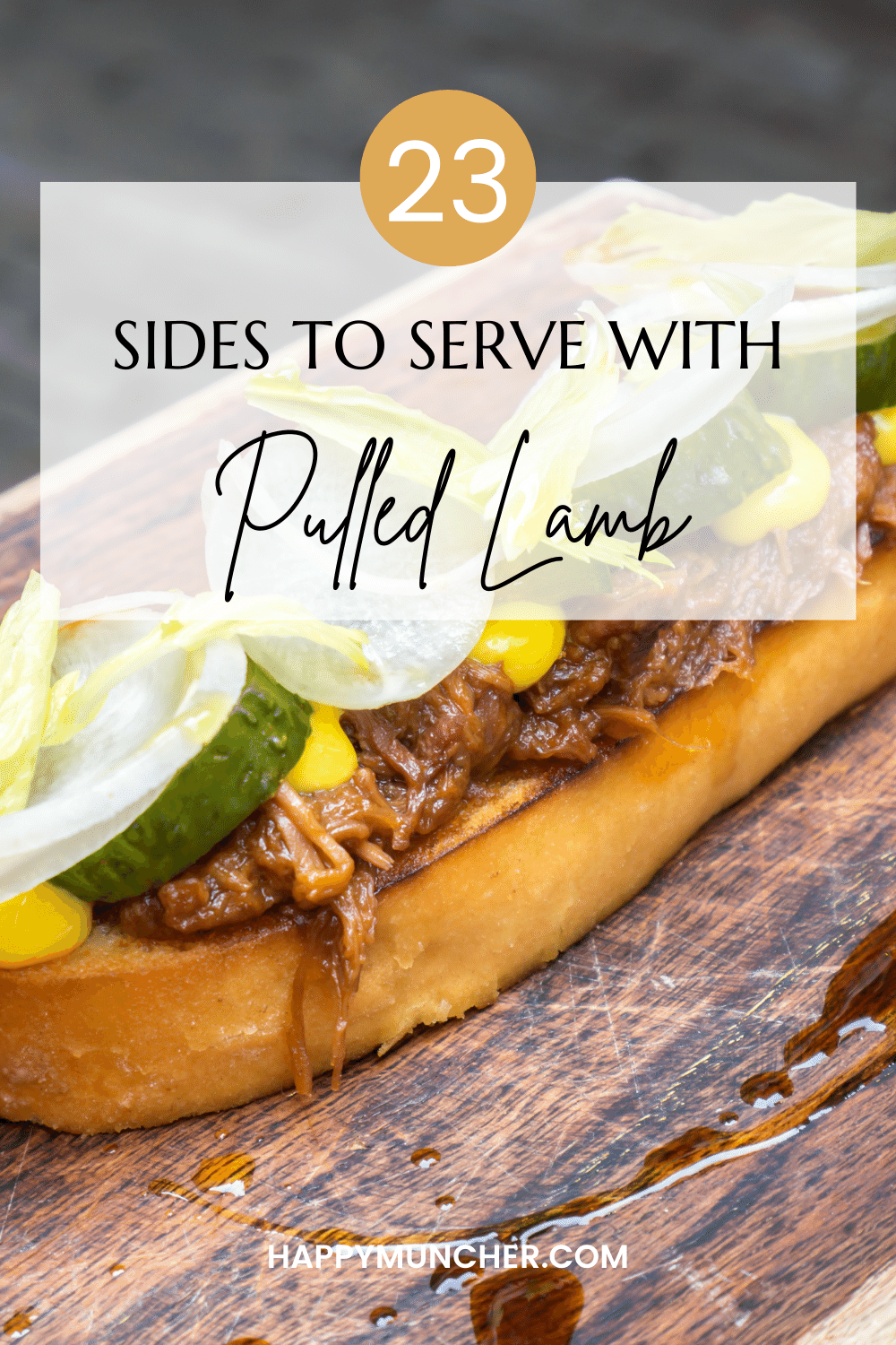 what to serve with pulled lamb