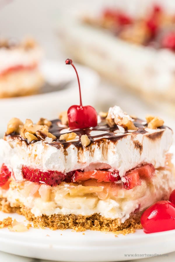 Banana Split Cake