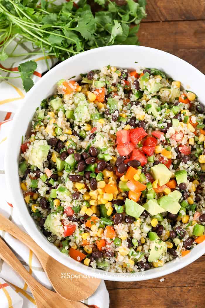 Black Bean Quinoa Salad