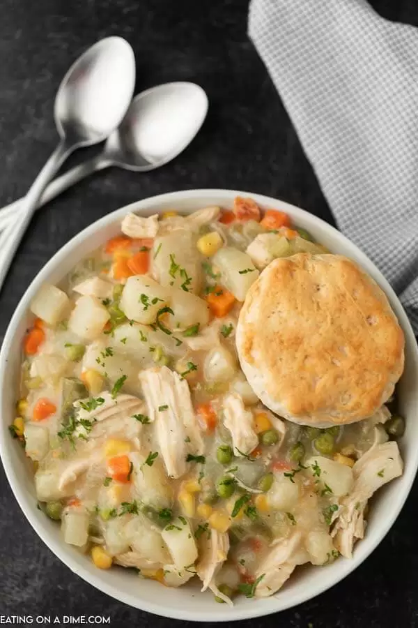 Chicken Pot Pie Crockpot Recipe