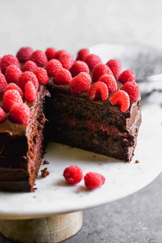 Chocolate Raspberry Cake