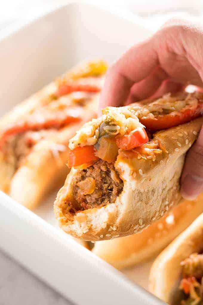 Crock Pot Italian Sausage and Peppers