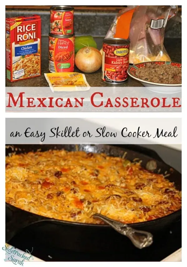 Crock Pot Mexican Casserole
