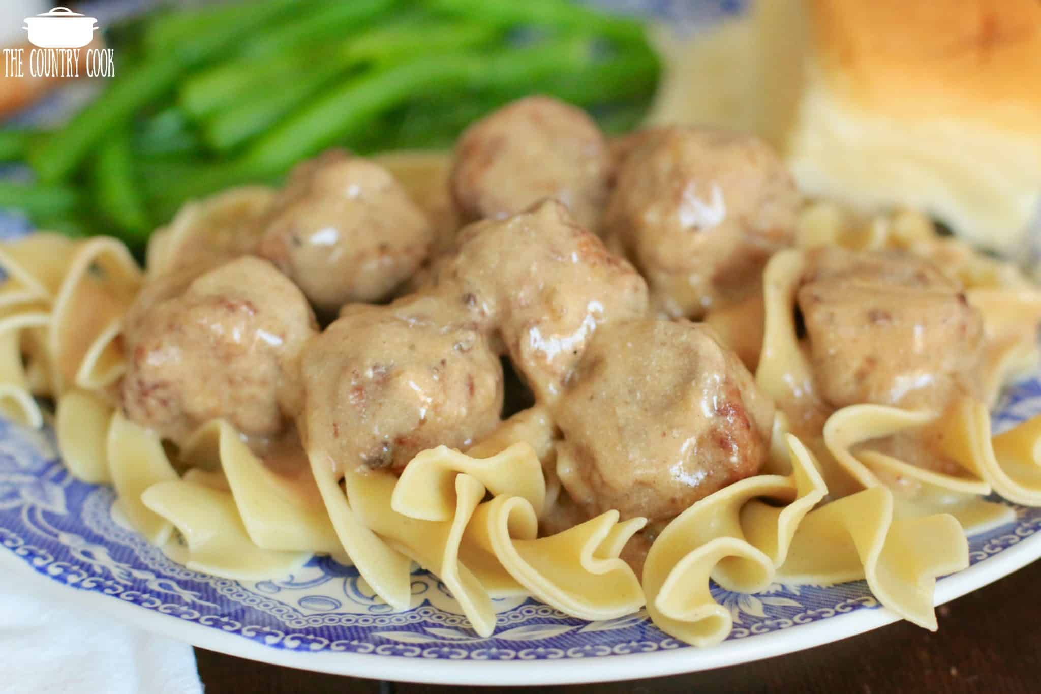 Crock Pot Swedish Meatballs