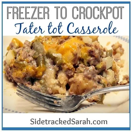 Crock Pot Tater Tot Casserole