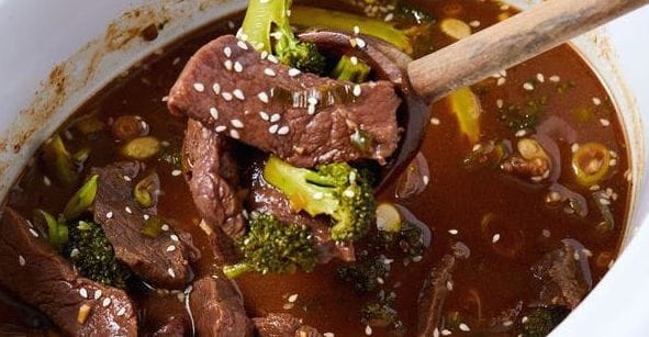 Crockpot Beef and Broccoli