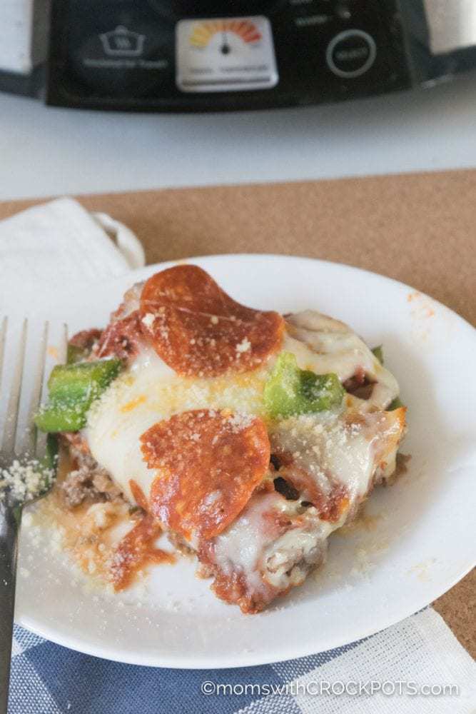 Crockpot Crustless Pizza
