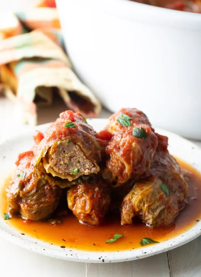 Crockpot Polish Cabbage Rolls Recipe (Golabki)