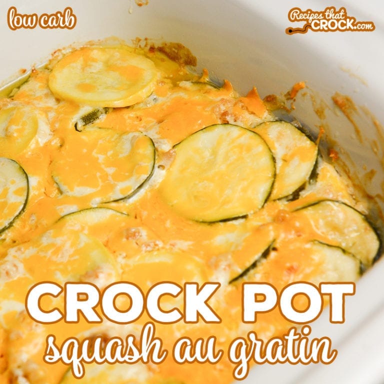 Crockpot Squash Au Gratin