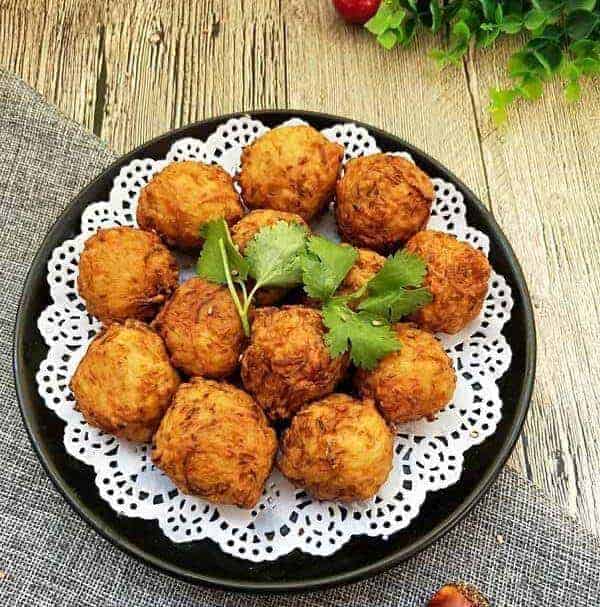 Fried Daikon Balls