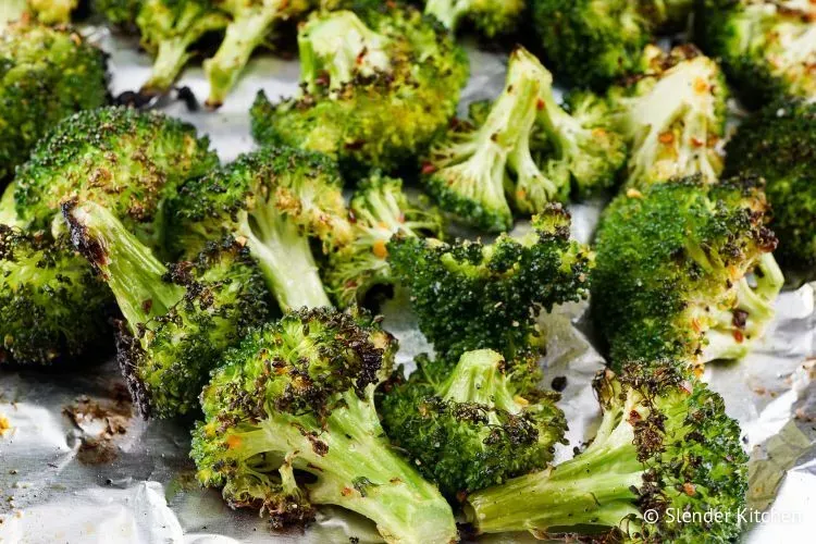 Garlic Grilled Broccoli