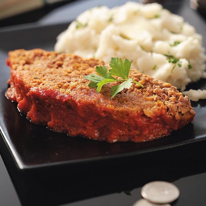 Healthy Slow Cooker Beef Meatloaf