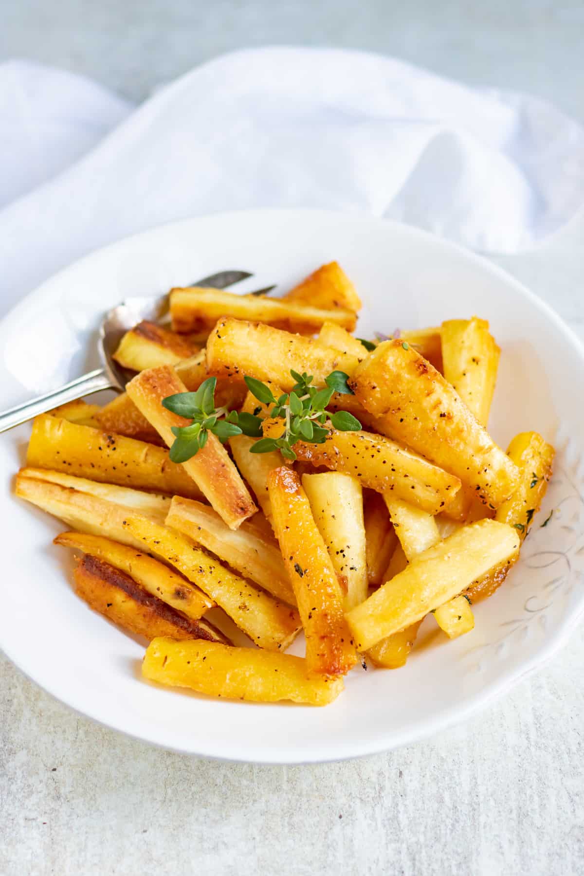 Honey Glazed Parsnips