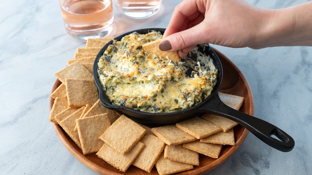 Keto Spinach Artichoke Dip