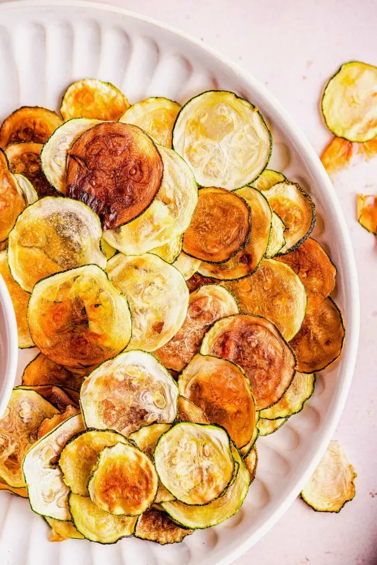 Oven-Baked Zucchini Chips