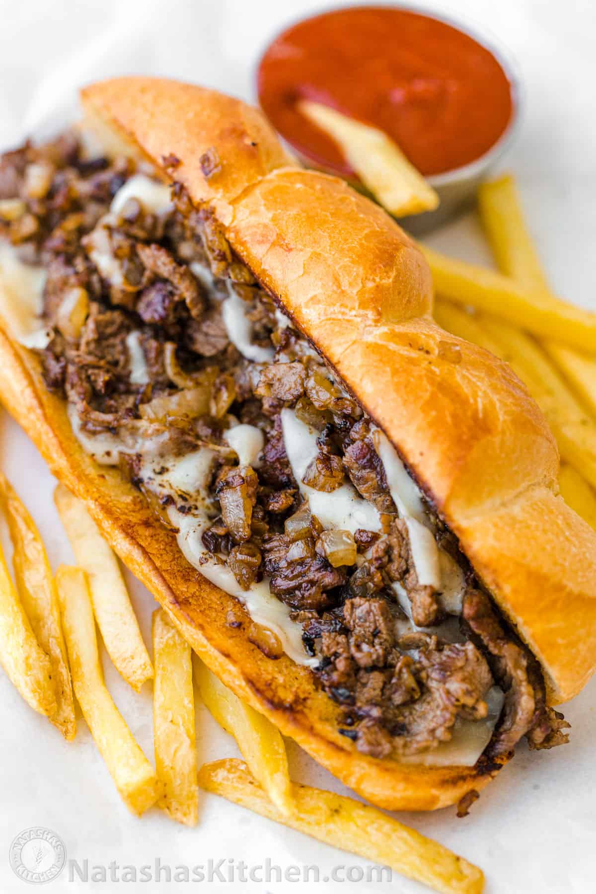 Philly Cheese Steak Sandwich