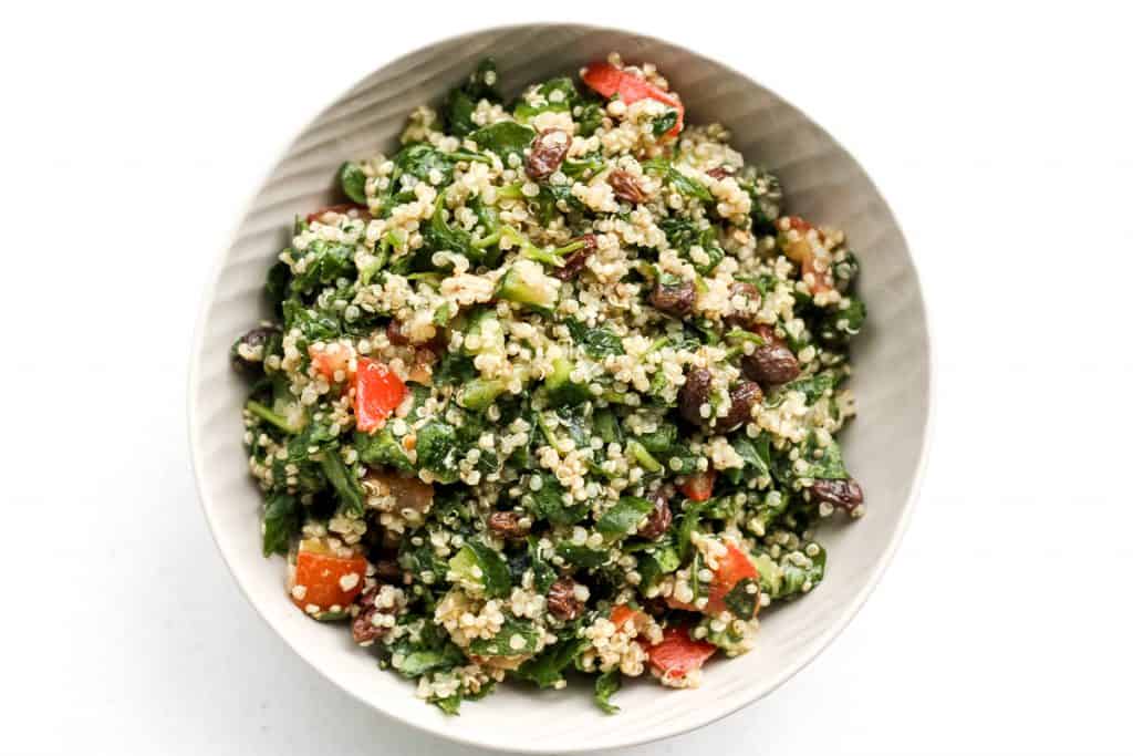 Quinoa Spinach Salad