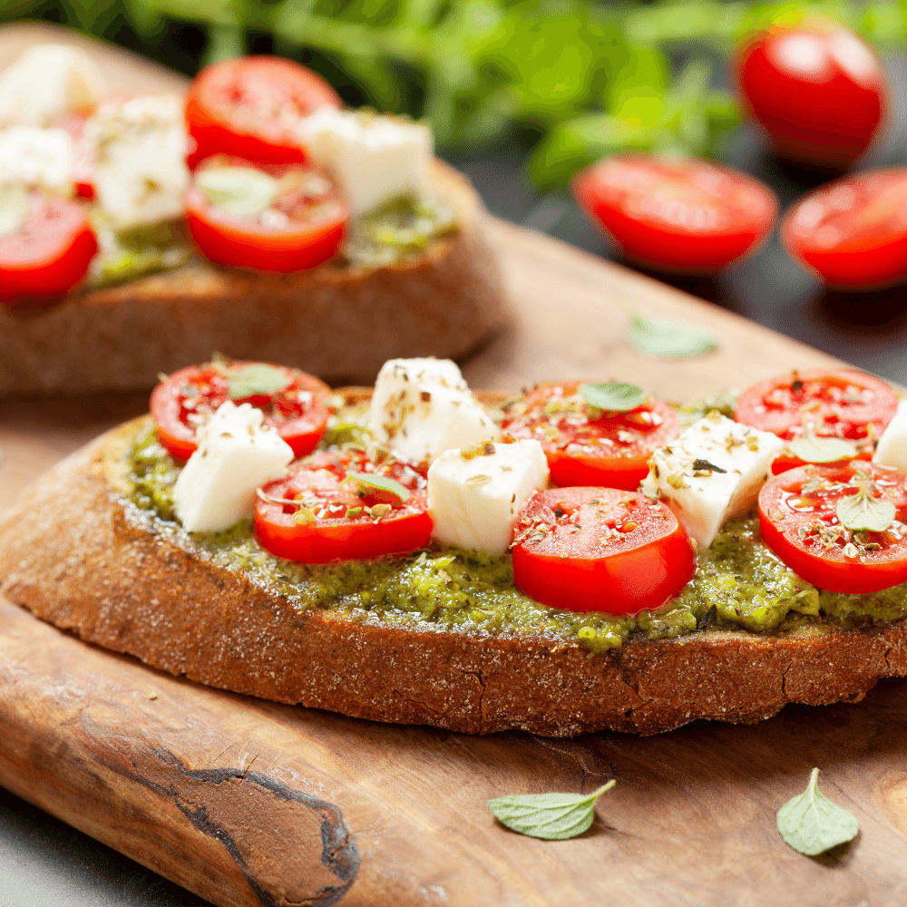 Recipes with Pesto and Mozzarella