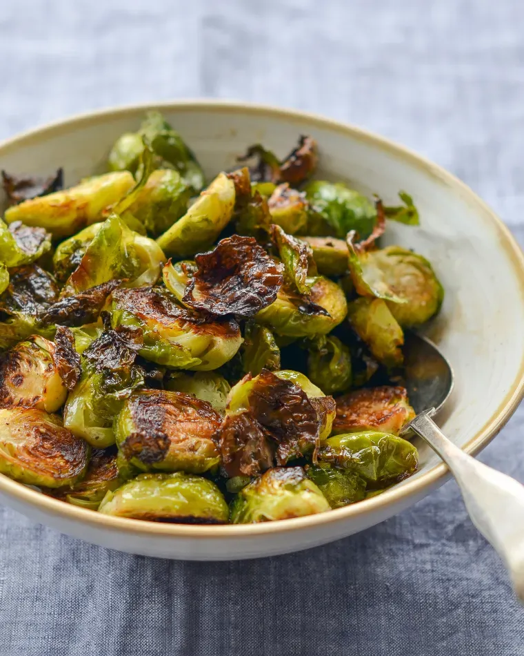 Roasted Brussels Sprouts with Balsamic Glaze