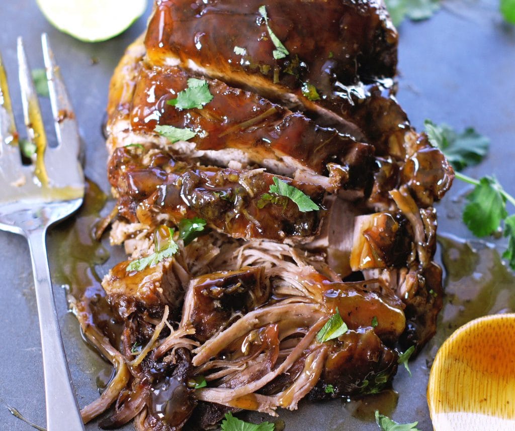 Slow-Cooker Asian Pork with Ginger Glaze