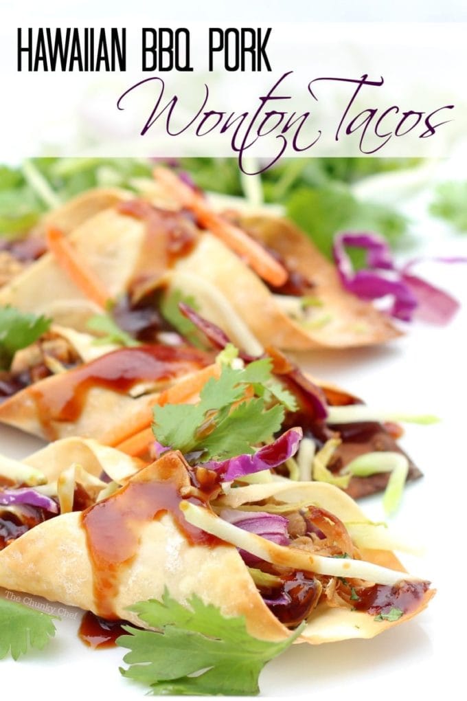 Slow-Cooker BBQ Pork Wontons