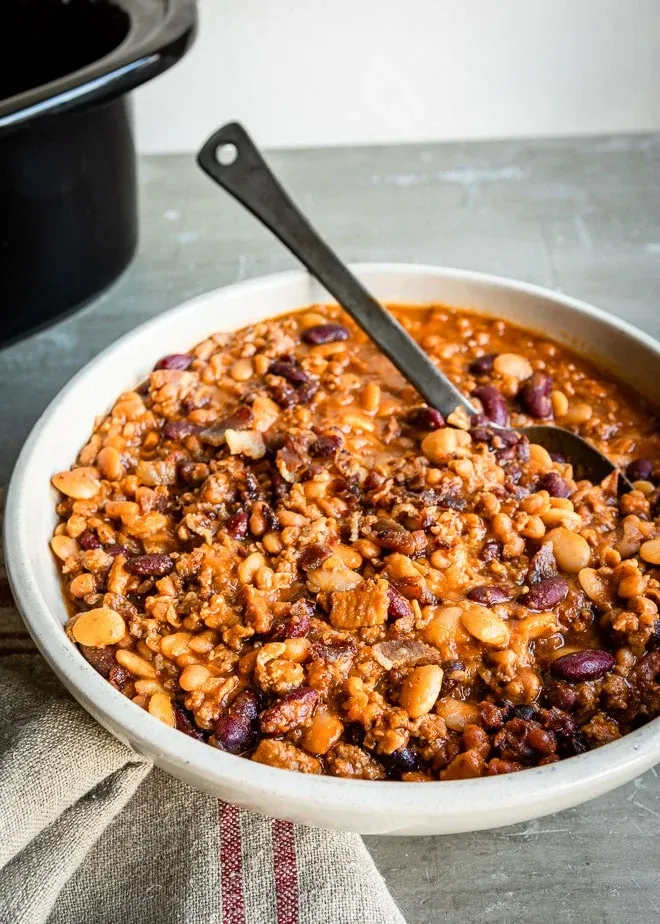 Slow Cooker Calico Beans