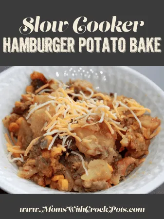 Slow Cooker Hamburger & Potato Bake