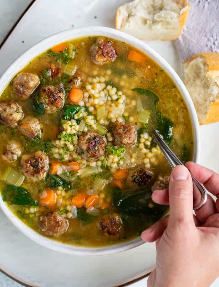 Slow Cooker Italian Wedding Soup
