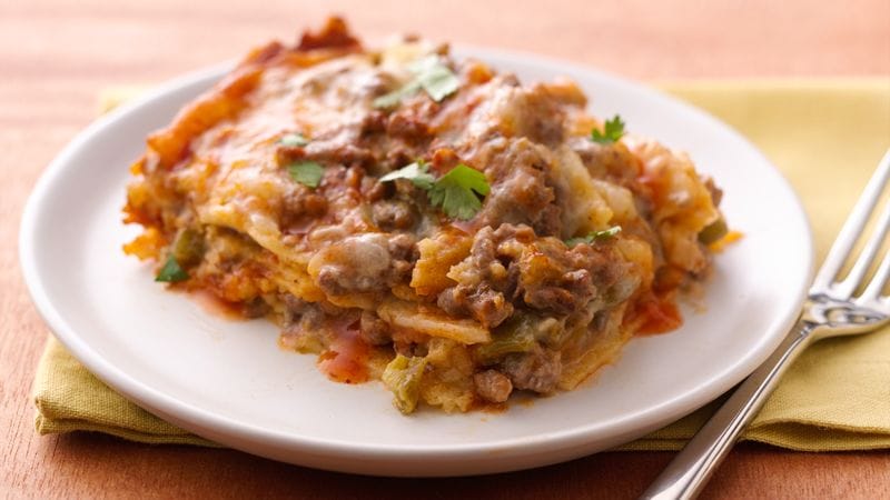 Slow-Cooker Layered Enchilada Dinner