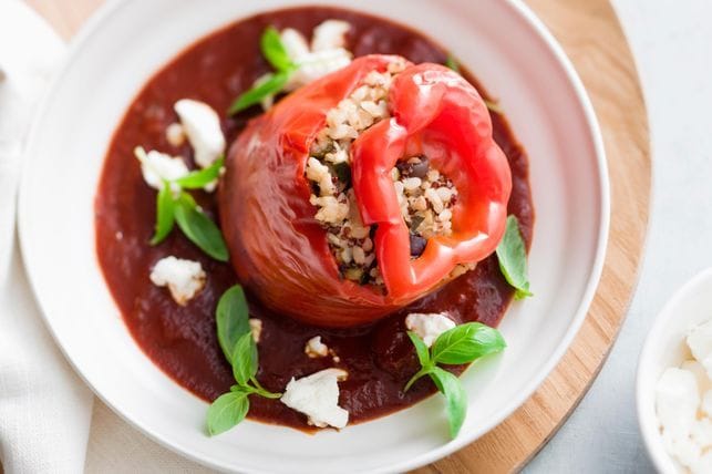 Slow-Cooker Stuffed Capsicums